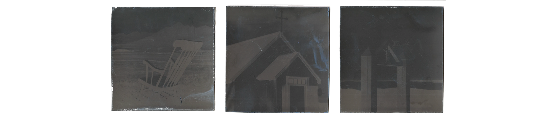 Négatif  Polaroid Émulsion Lift